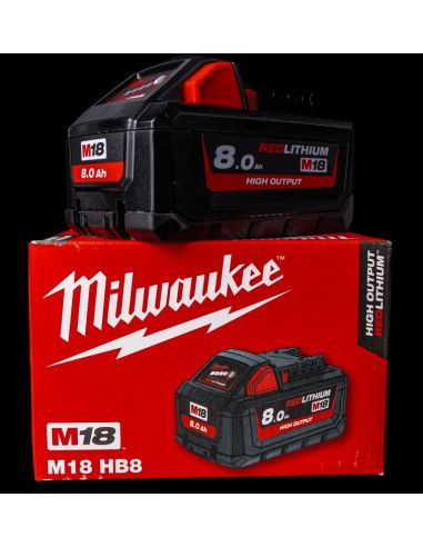 Batterie Milwaukee High Output M18HB8...