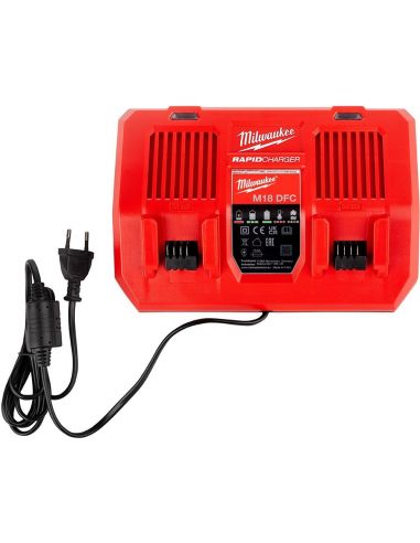 Chargeur double MILWAUKEE M18DFC...