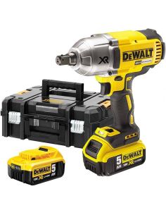Boulonneuse à chocs DEWALT 18V 5Ah DCF899P2