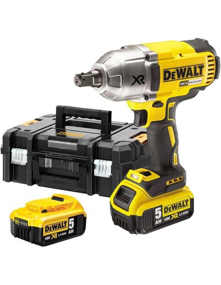 Boulonneuse à chocs DEWALT 18V 5Ah DCF899P2