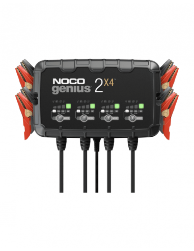 Chargeur batterie NOCO GENIUS2X4 4 sorties 6V 12V