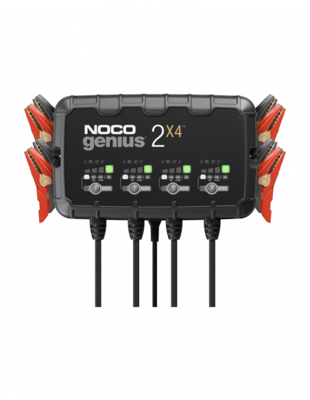 Chargeur batterie NOCO GENIUS2X4 4 sorties 6V 12V