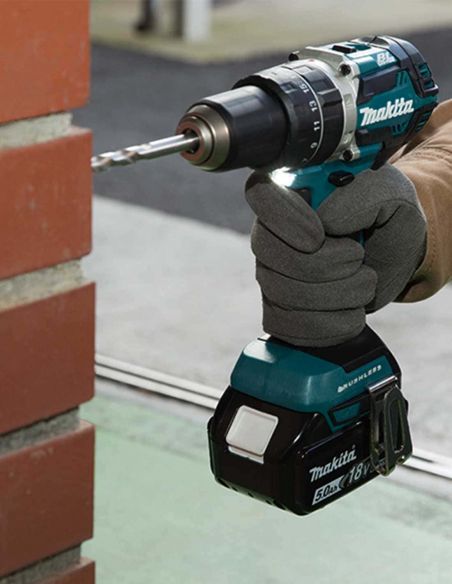 Perceuse visseuse à percussion Makita DHP484Z avec fonction LED