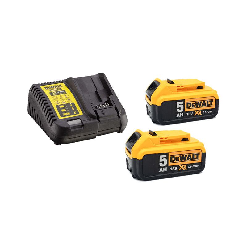 Pack Demarrage Dewalt 18v Li Ion Dcb115p2 2 Batteries Dcb184 1 Chargeur Dcb115