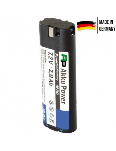 Batterie AKKU POWER P295S pour BOSCH/WURTH 7,2V 2Ah Nimh